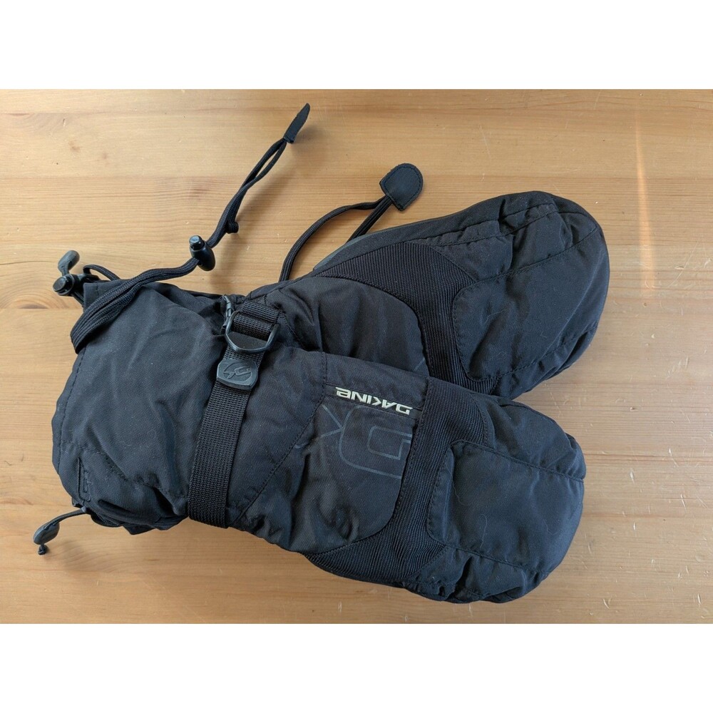 Dakine Scout Mitt Large Black Mittens Ski Snowboard Outdoors